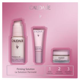 Caudalie Набор Resveratrol Lift 1,2,3 укрепляющая сыворотка 30 мл  крем-гель для глаз с 5мл  крем-кашемир 15 мл. фото