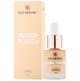 Eva Mosaic Тональный крем-флюид Fluid Touch SPF10, 15 мл. фото