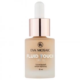 Eva Mosaic Тональный крем-флюид Fluid Touch SPF10, 15 мл. фото