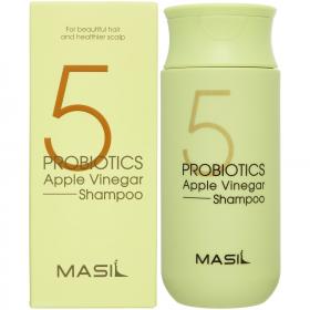 Masil Шампунь с яблочным уксусом и пробиотиками против перхоти Probiotics Apple Vinegar Shampoo, 150 мл. фото