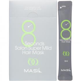 Masil Восстанавливающая маска для ослабленных волос 8 Seconds Salon Super Mild Hair Mask, 20 х 8 мл. фото