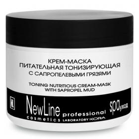 New line Крем-маска питательная тонизирующая с сапропелевыми грязями, 300 мл. фото