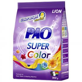 Lion Thailand Антибактериальный порошок Super Color для стирки цветного белья, 900 г. фото