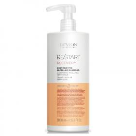 Revlon Professional Мицеллярный шампунь для поврежденных волос Restorative Micellar Shampoo, 1000 мл. фото