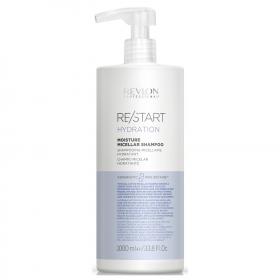Revlon Professional Мицеллярный шампунь для нормальных и сухих волос Moisture Micellar Shampoo, 1000 мл. фото