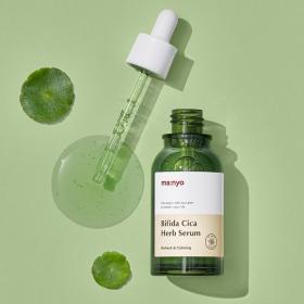 Manyo Увлажняющая сыворотка с травами для проблемной кожи лица Cica Herb Serum, 50 мл. фото