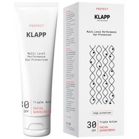 Klapp Солнцезащитный крем Facial Sunscreen SPF30, 50 мл. фото