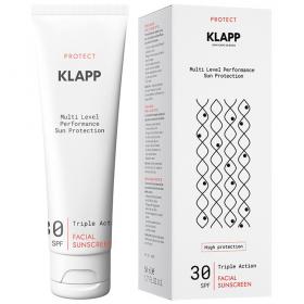 Klapp Солнцезащитный крем Facial Sunscreen SPF30, 50 мл. фото