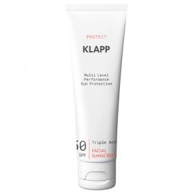 Klapp Солнцезащитный крем Facial Sunscreen SPF 50, 50 мл. фото