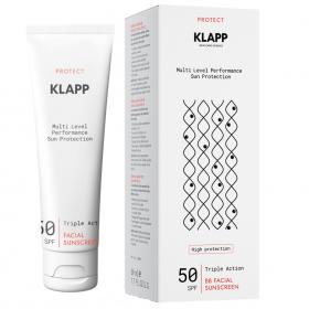 Klapp Солнцезащитный BB крем Facial Sunscreen SPF 50, 50 мл. фото