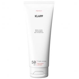 Klapp Солнцезащитный лосьон для тела Sun Body Lotion, 200 мл. фото