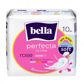 Bella Ультратонкие прокладки Perfecta Ultra Rose Deo Fresh, 10 шт. фото