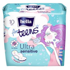 Bella Супертонкие прокладки для подростков Ultra Sensitive Deo, 10 шт. фото