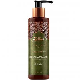 Zeitun Фито-шампунь с маслом усьмы для роста волос Growth Activation, 250 мл. фото