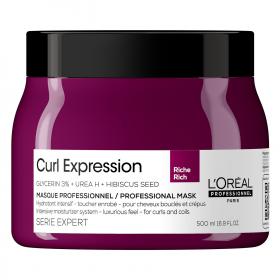 Loreal Professionnel Профессиональная интенсивно увлажняющая маска Curl Expression для всех типов кудрявых волос, 500 мл. фото