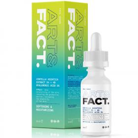 ArtFact Увлажняющая сыворотка с экстрактом центеллы азиатской 5 и 4D гиалуроновой кислотой 3 для лица, 30 мл. фото