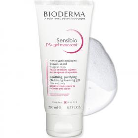 Bioderma Очищающий гель для кожи с покраснениями и шелушениями DS, 200 мл. фото