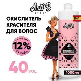 Arlis Story Окислитель красителя для волос Development 12 40 vol, 1000 мл. фото