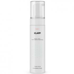 Klapp Очищающая пенка тройного действия Cleansing Foam для всех типов кожи, 200 мл. фото