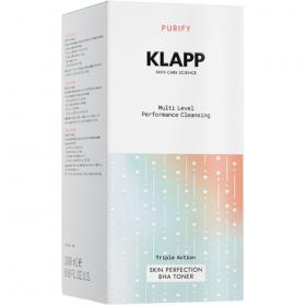 Klapp Отшелушивающий лосьон с BHA для жирной и комбинированной кожи Skin Perfection BHA Toner, 200 мл. фото