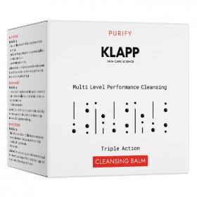 Klapp Очищающий бальзам тройного действия Cleansing Balm, 50 мл. фото