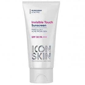 Icon Skin Набор солнцезащитный крем SPF 30 для проблемной кожи 50 мл  гель SOS против воспалений 20 мл. фото