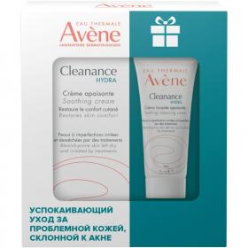 Avene Набор комплексного ухода за проблемной кожей, пересушенной и раздраженной вследствие медикаментозного лечения акне. фото