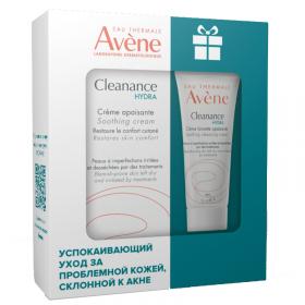 Avene Набор комплексного ухода за проблемной кожей, пересушенной и раздраженной вследствие медикаментозного лечения акне. фото