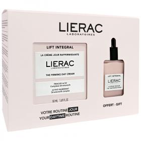 Lierac Подарочный набор лифт интеграль день укрепляющий дневной крем-лифтинг для лица 50 мл  сыворотка-лифтинг для лица 15 мл. фото