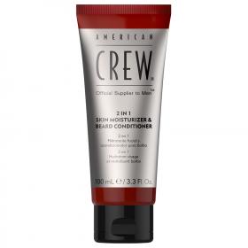 American Crew Кондиционер для бороды и увлажняющее средство для кожи 2в1 Skin Moisturizer  Beard Conditioner, 100 мл. фото