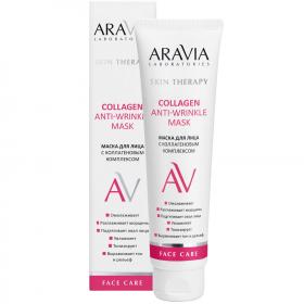 Aravia Laboratories Маска для лица с коллагеновым комплексом Collagen Anti-wrinkle Mask, 100 мл. фото