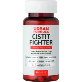 Urban Formula Комплекс для профилактики цистита и инфекциий мочеполовой системы Cistit Fighter, 30 капсул х 0,545 г. фото