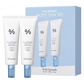 Dr. Ceuracle Увлажняющий солнцезащитный крем-гель Moist Sun Duo Set SPF 50, 2 х 50 мл. фото