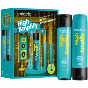 Matrix Набор High Amplify для экстраобъема шампунь 300 мл  кондиционер 300 мл. фото