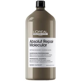 Loreal Professionnel Шампунь для молекулярного восстановления волос Absolut Repair Molecular, 1500 мл. фото