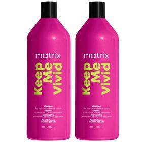 Matrix Шампунь для сохранения цвета ярких оттенков волос, 2 х 1000 мл. фото