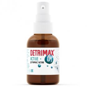 Detrimax Витамин D3 в жидкой форме 500 ME, 30 мл. фото