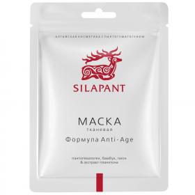 Silapant Тканевая маска для лица  Формула Anti-Age, 24 мл. фото