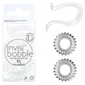 Invisibobble Набор аксессуаров для объемной прически Crystal Clear. фото