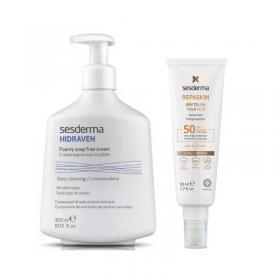 Sesderma Набор Мягкое очищение, матирование и защита кожи, 2 средства. фото