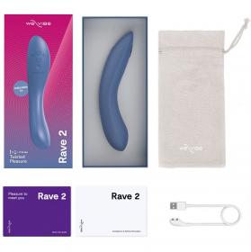 We-Vibe Вибратор для пар Rave 2, голубой. фото