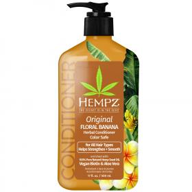 Hempz Бессульфатный кондиционер Original Herbal Conditioner For Damaged  Color Treated Hair, 500 мл. фото