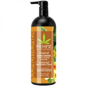 Hempz Бессульфатный кондиционер Original Herbal Conditioner For Damaged  Color Treated Hair, 1000 мл. фото