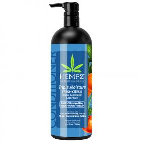 Hempz Кондиционер Triple Moisture Whipped Crme Conditioner  Hair Mask, 1000 мл. фото