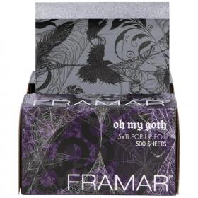 Framar Вытяжная фольга с тиснением Oh My Goth 12,5х28 см, 500 листов. фото