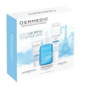 Dermedic Набор сыворотка 30 мл  крем для контура глаз 15 мл  глубоко увлажняющий дневной крем SPF 15, 2,5 мл. фото