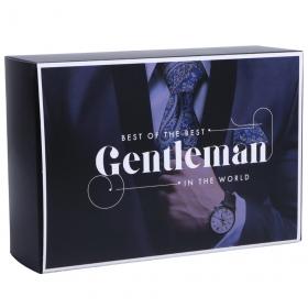 Подарочная упаковка Коробка складная Джентльмен, 16  23  7,5 см. фото