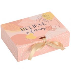 Подарочная упаковка Подарочная складная коробка Dreams, 16,5  12,5  5 см. фото