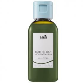 LaDor Шампунь для очень жирной и проблемной кожи головы Activating Shampoo Центелла и чайное дерево, 50 мл. фото