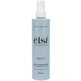 Elsi Professional Несмываемый спрей-кондиционер 30в1 с термозащитой Leave-in Spray, 250 мл. фото